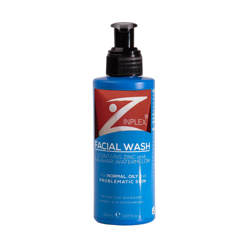 Zinplex Facial Wash Pump Bottle 150ml